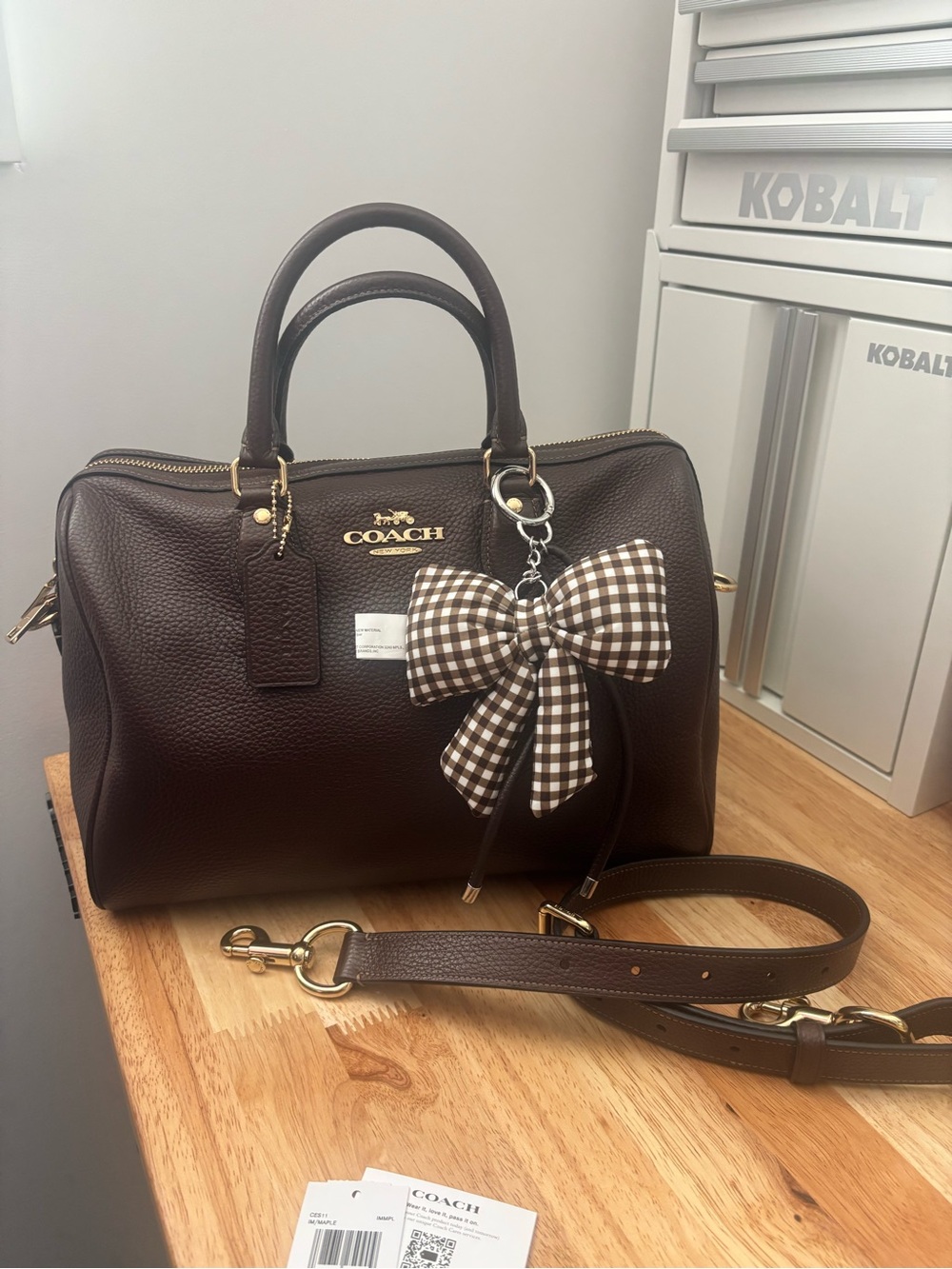 Coach Large Rowan in Maple